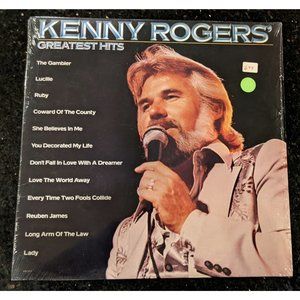 Vintage 70s Kenny Rodgers, Greatest Hits LP  Liberty Records, Classic COUNTRY